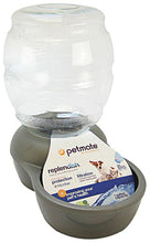 Load image into Gallery viewer, Petmate Replendish Pet Waterer with Microban Pearl Silver Gray
