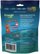 Load image into Gallery viewer, Emerald Pet Wholly Fish! Digestive Health Cat Treats Tuna Recipe
