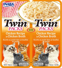 Load image into Gallery viewer, Inaba Twin Packs Chicken Recipe in Chicken Broth for Cats
