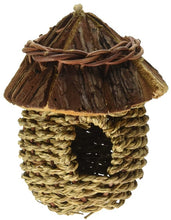 Load image into Gallery viewer, Prevue All Natural Fiber Indoor/Outdoor Wood Roof Nest
