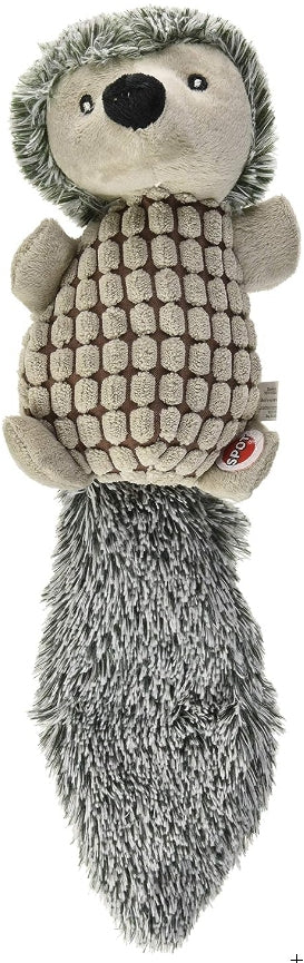 Spot Long Tail Hedgehog Plush Dog Toy Assorted